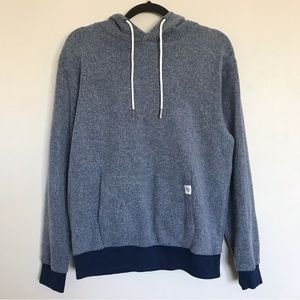 Feat Clothing Unisex Blue BlanketBlend Hoodie Size Medium Soft Cozy Loungewear